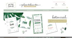 Desktop Screenshot of goedkopegeboortekaarten.nl